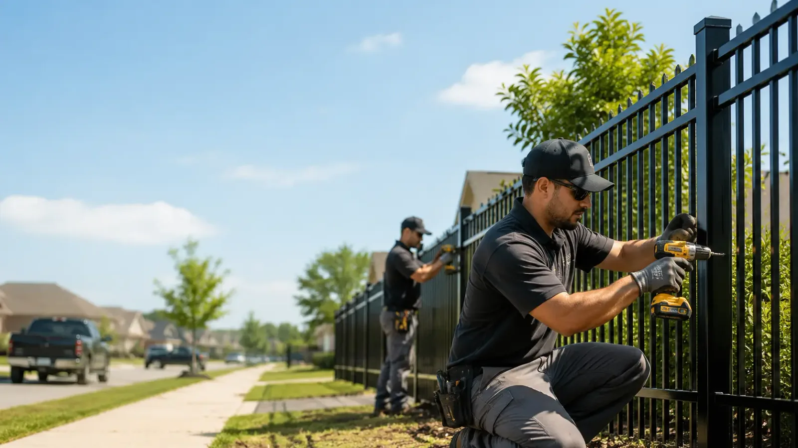 Metal Fence Installation in Wye Mills, MD